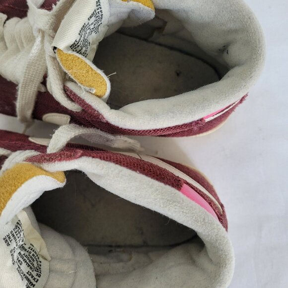 Nike Blazer Metallic Burgundy Women's Mid Trainers Size 8 - Picture 8 of 10